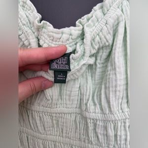 Off the shoulder peplum top